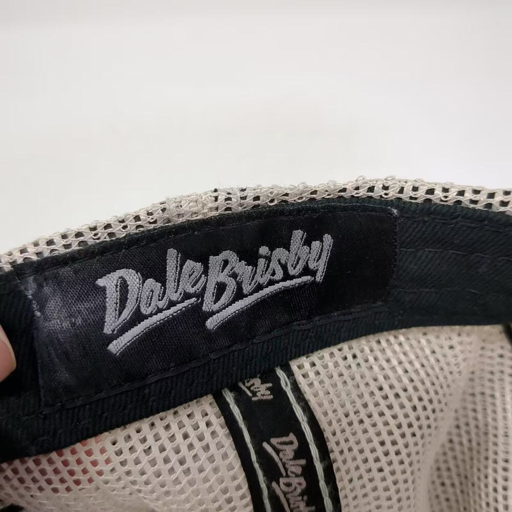 Dale Brisby Radiator Ranch Cattle Company Trucker Hat Gray OS Mesh Snapback Rope - Picture 9 of 9